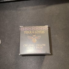 Terra Lotus Organic Grass-Fed Beef Tallow Balm with Raw Honey 2oz -lavender