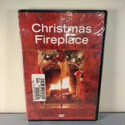 Christmas Fireplace DVD 2006 Create the warm atmosphere of an open fireplace-NEW