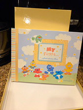 Vintage Sesame Street Baby Book of My Firsts Photo Memory Album