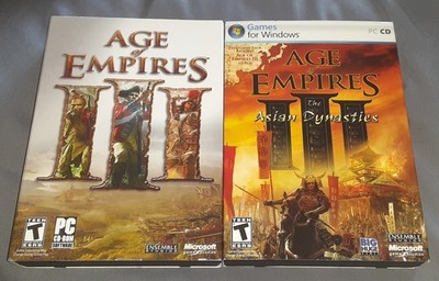 Age of Empires III & Asian Dynasties Expansion Lot (PC)