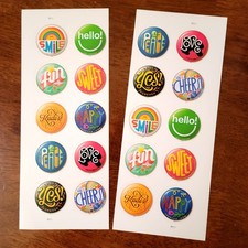 Pinback - First-Class ~ Sheet Of 20 Stamps 