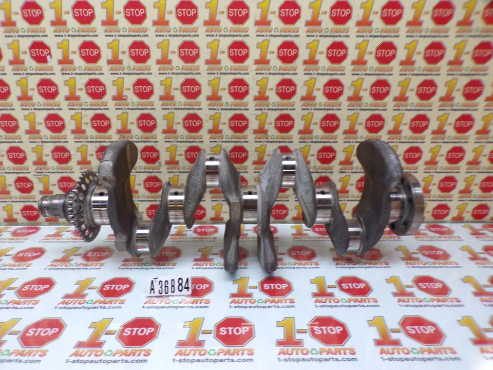 2006-2018 TOYOTA YARIS ENGINE CRANKSHAFT 13401-21020 OEM - Image 4 of 4