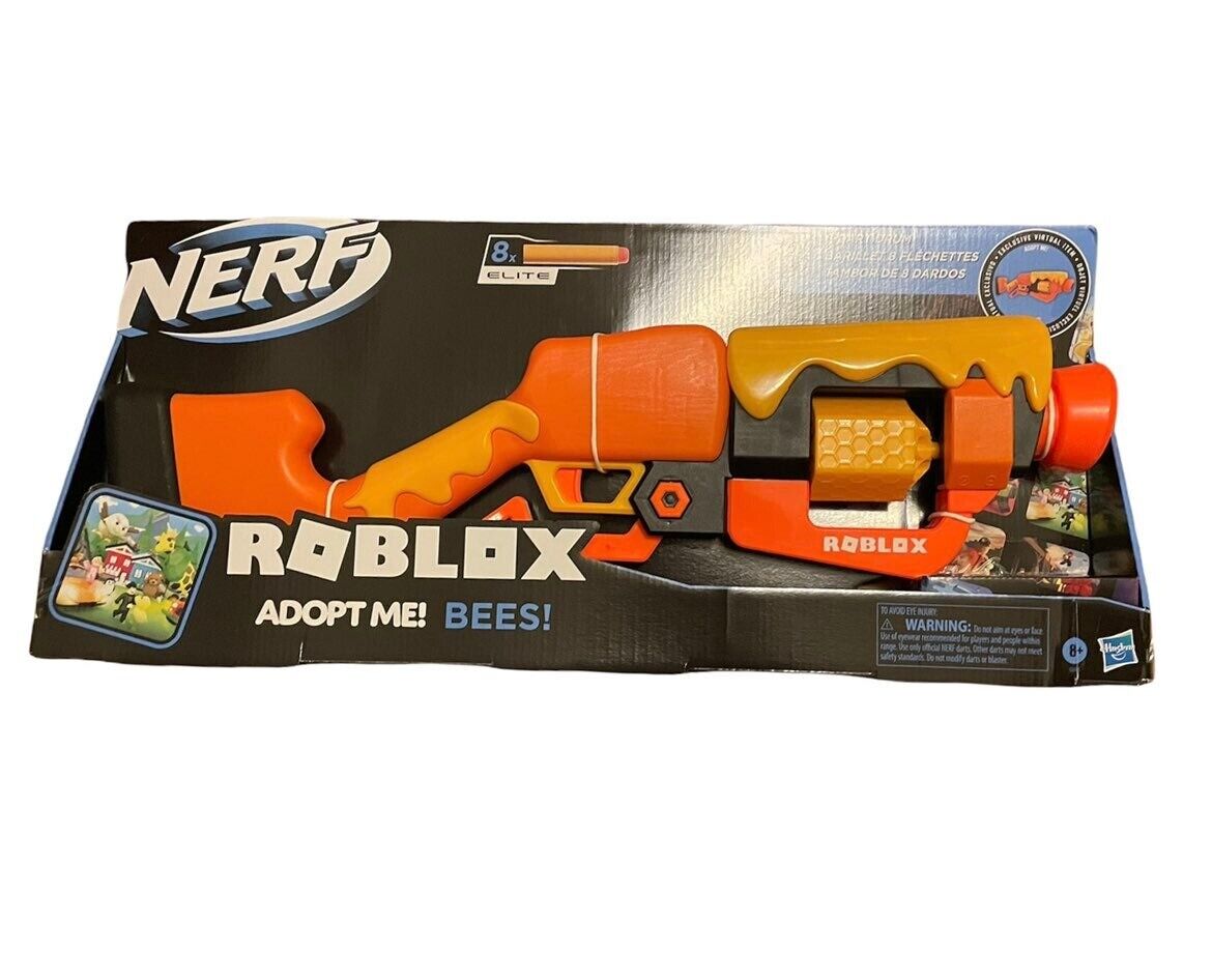  Nerf Roblox Adopt Me!: Bees! Lever Action Blaster, 8