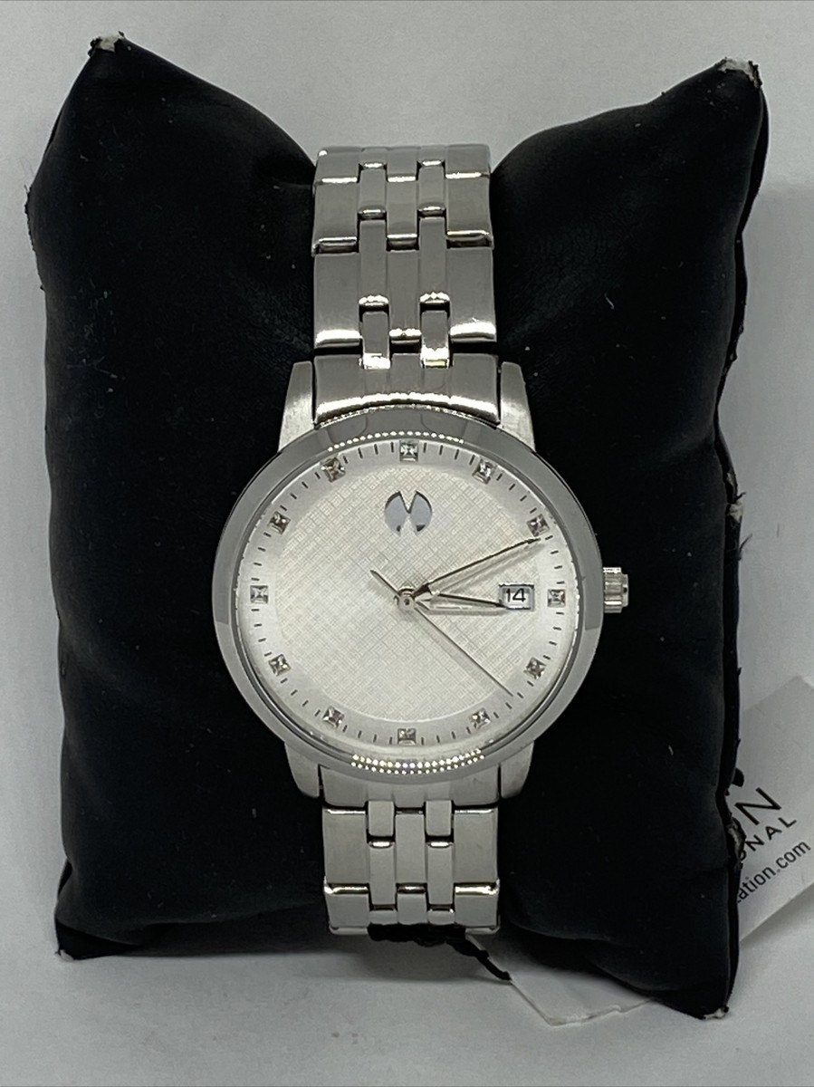 Watch Station WSI2003 Women's Stainless Steel Analog Dial Quartz