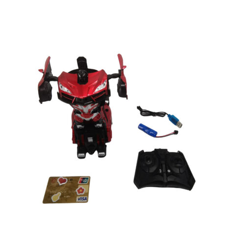 2.4G long range control 1:18 gesture sensing RC deformation car robot boy toys - Picture 6 of 10