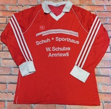 Adidas Vintage Football Shirt Nolel Made In West Germany (289) Size 5/6
