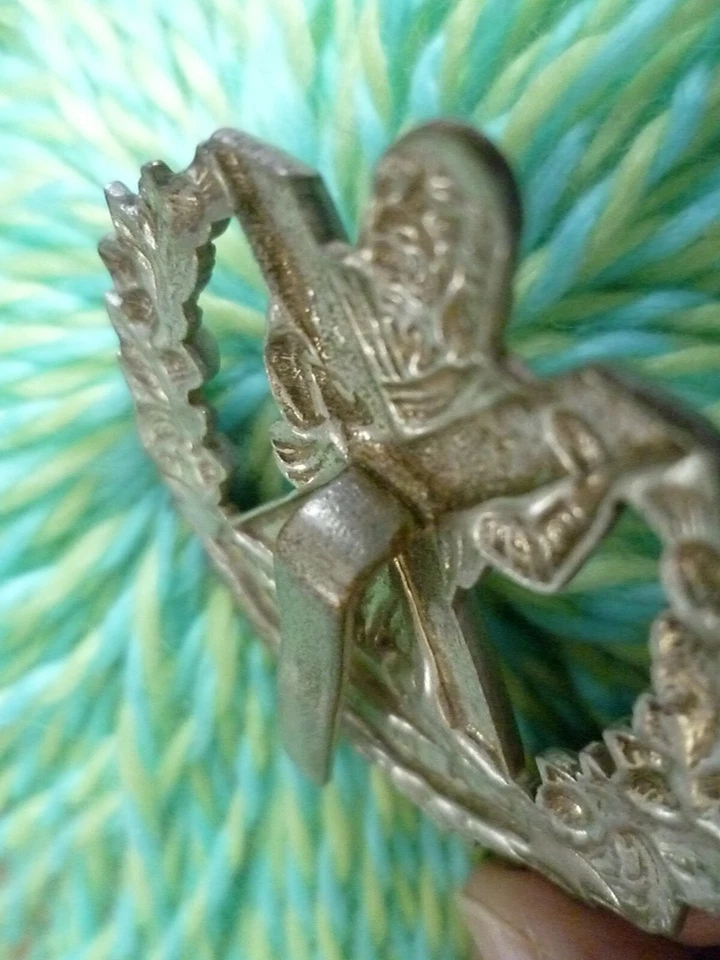 Cameron Highland Cap Badge Silver Slider Antique Original Rare - Image 4 of 4