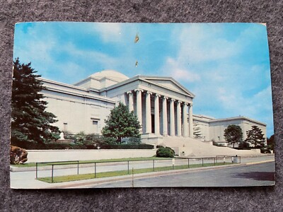 The National Gallery of Art in Washington D.C. Vintage 1953 Postcard