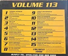 SF113      SUNFLY KARAOKE CDG VERY RARE, NOT SOLD IN THE USA LOT UK