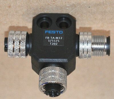 Festo FB-TA-M12 Steckverbinder 171175 T-Adapter Neu