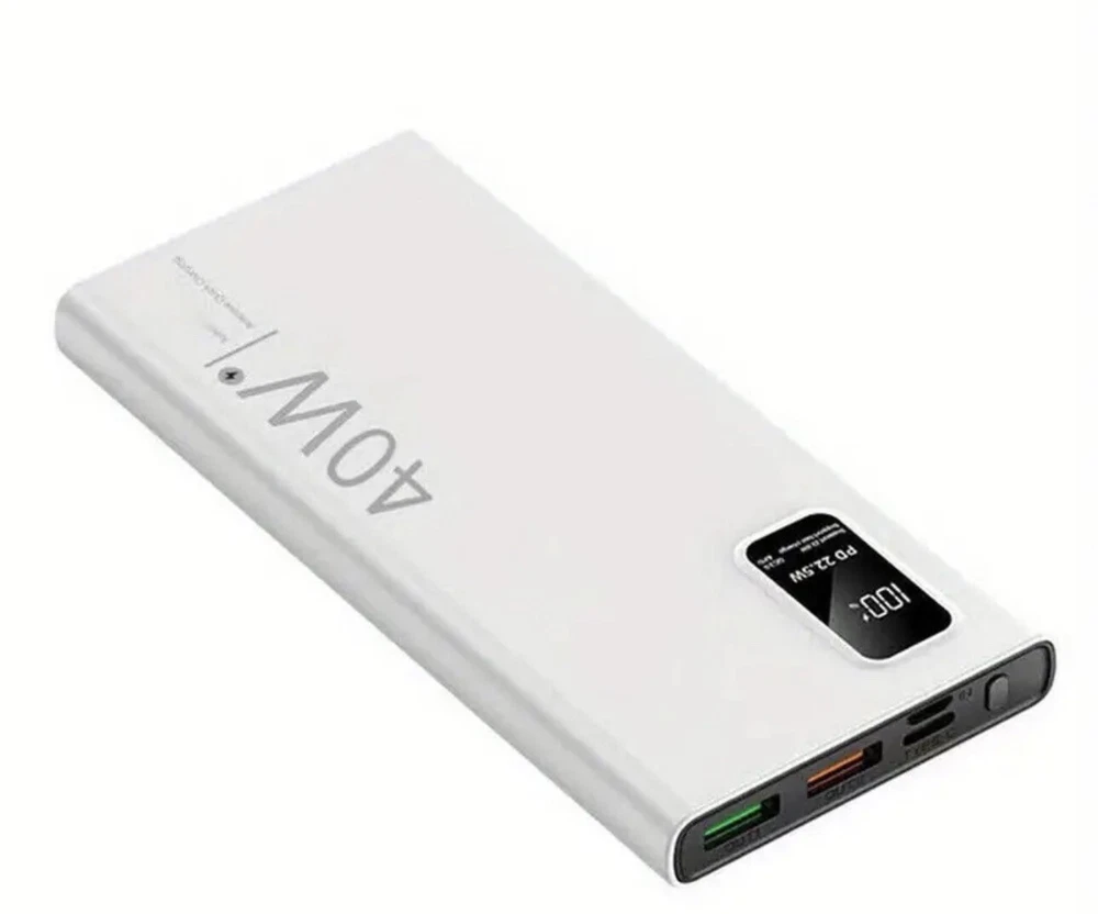10000mAh 18W Fast Charging Power Bank with Dual USB Ports