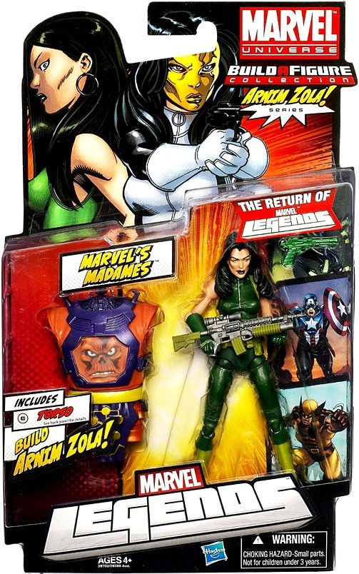 Marvel Legends Arnim Zola Series Madame Viper Action Figure [Green