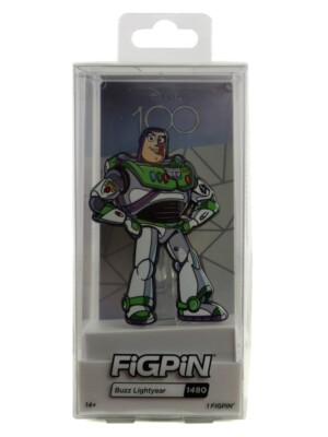 Figpin Disney Pixar D100 Celebration Buzz Lightyear Toy Story Enamel Pin #1480