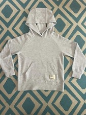 David Jones Boy’s Heather Grey Hoodie Size 8 Sweater Jumper