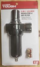 Hyper Tough 2 In 1  3/8" Compressed Regulator & Air Filter Kit w/ Pressure Gage