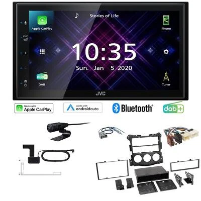 JVC Autoradio Apple CarPlay Android Auto DAB+ für Nissan 370 Z ab 2009 schwarz - Bild 1 von 4