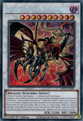 Yu Gi Oh! Black Wing Deck - Dark Wings spielbereit auf Französisch