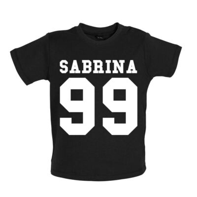 Sabrina 99 - Baby T-Shirt / Strampler - Sänger Lied Liebe Fan Espresso Konzert Gig