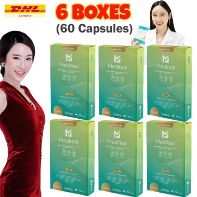 6 Boxes Medireal Dietary Supplement Weight Management Control 10Caps