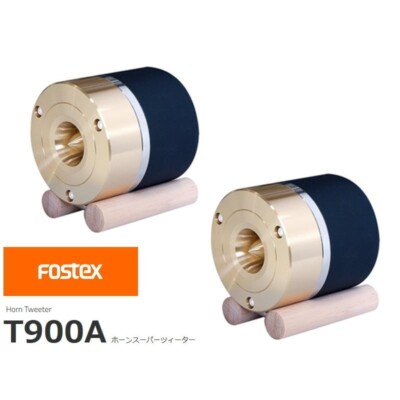 FOSTEX　HORN TWEETER Fostex Horn Super Tweeter T900A Pair Alnico Set of 2 From Japan