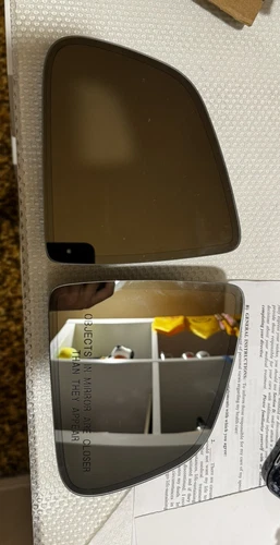 20-24 Tesla Model Y Side View Mirror Glass (Left and Right) OEM with Auto Dim