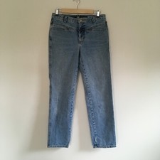 VTG Marithe Francois Girbaud Womens Blue Denim Jeans Sz 29x30 Y2K Mom