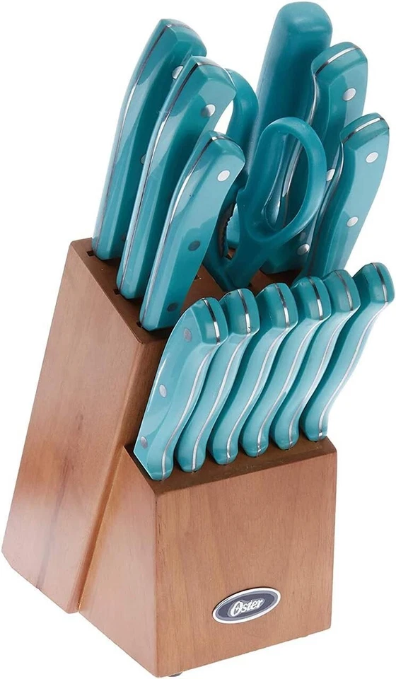 Oster Knife Set in Teal