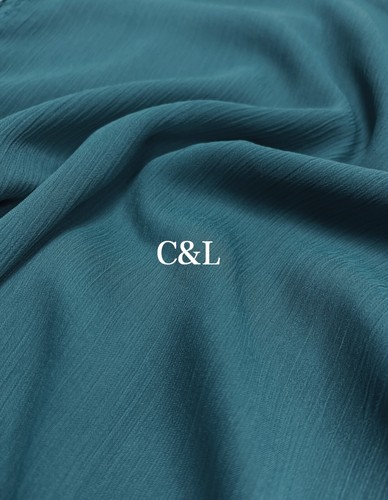 Crinkle Chiffon Feel Thin Summer Plain Scarf Light Weight Quality Elegant Hijab - Picture 22 of 23