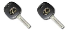 2Pcs TOY50 Transponder Chip Car Key for Lexus ES330 LS430 RX330 GX470 USA Seller
