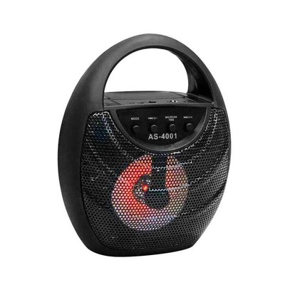 Desktop Wireless Bluetooth Lautsprecher AS-4001 schwarz für Zuhause, Mini Lautsprecher, Stereo