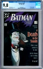Batman 429 CGC Graded 9.8 NM/MT Death In The Family DC Comics 1988