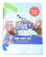 Jay Franco Toy Story 4 Twin Sheet Set Bedding - 3 Pieces - 100 Polyester