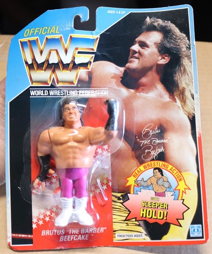 NEW VTG 1990 HASBRO WWF WWE BRUTUS 