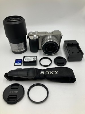 Sony Alpha a6000 16-50mm 55-210mm Spiegellose Kamera Kit