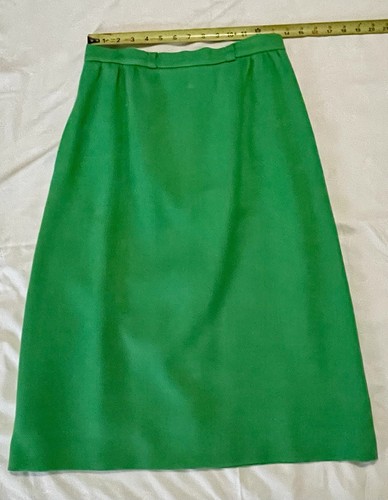 Daniel For Spellbound 4pc Pant Skirt Suit Scarf Vintage 80s Kelly Green Lined - Picture 8 of 22