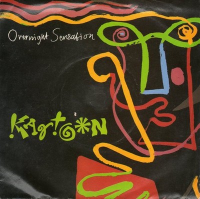Kartoon - Overnight Sensation - Used Vinyl Record 7 - H1452z