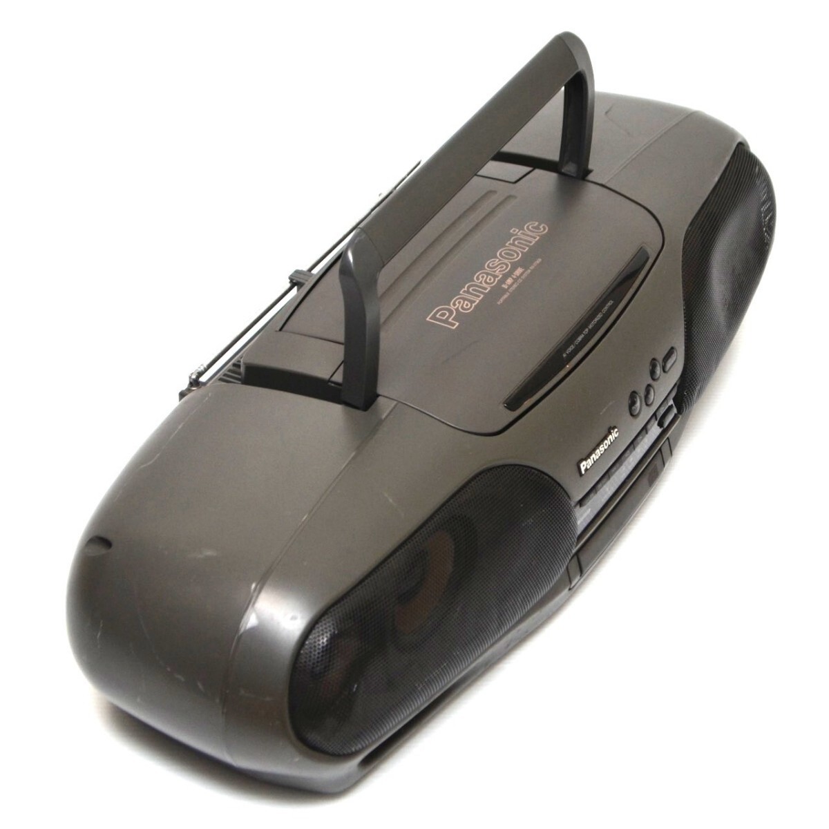 Panasonic ラジカセ RX-DT909　Bi-AMP 4-DRIVE Panasonic RX-DT909 CD Radio-Cassette Cobra Top WReverse Deck Good