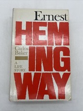Ernest Hemingway: A Life Story (Carlos Baker - 1969 First Edition)