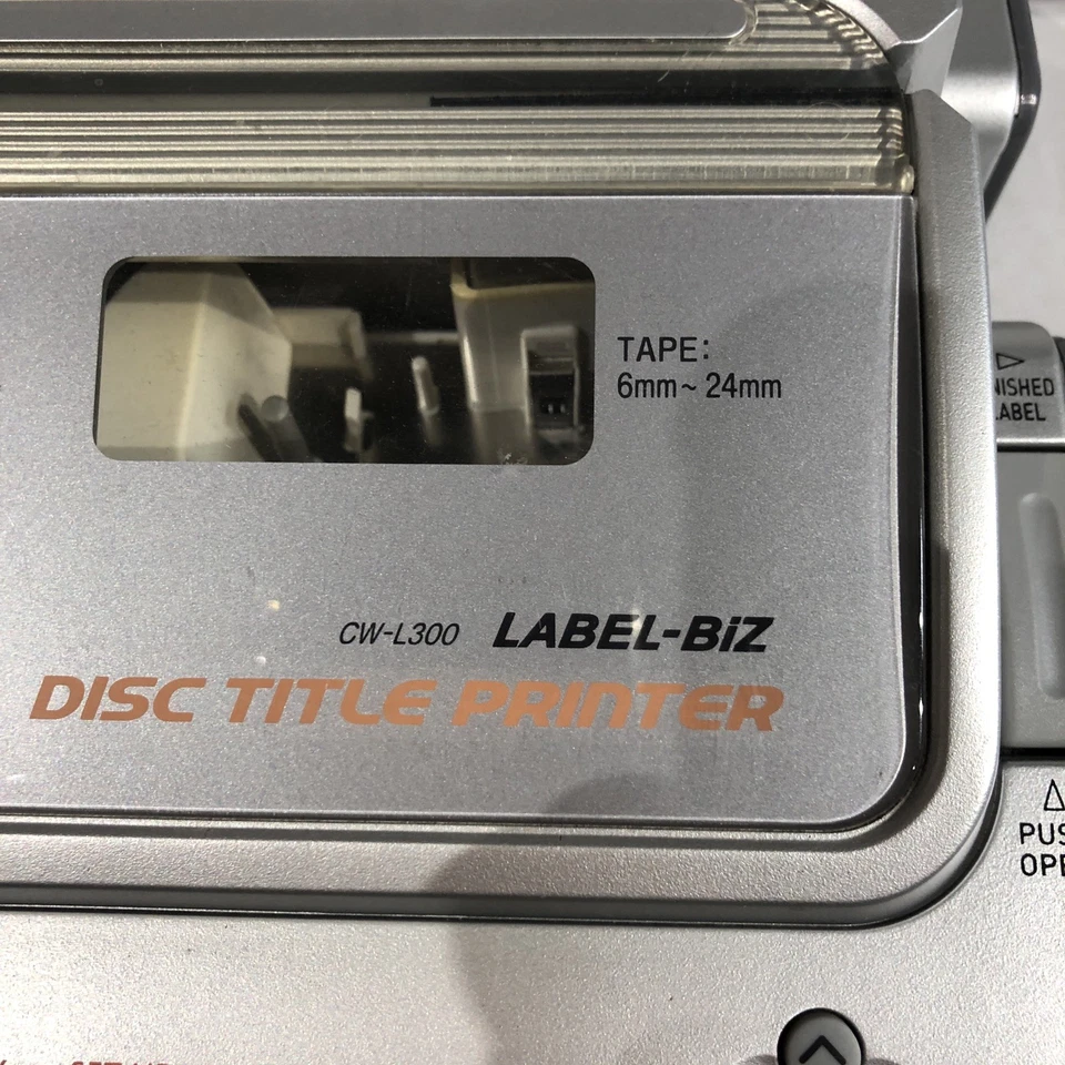 Casio Label-Biz Disc Title Printer CW-L300 Tested - Image 2 of 4
