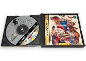Capcom 1997 Street Fighter Collection Sega Saturn SS Japanese Retro Game Used 