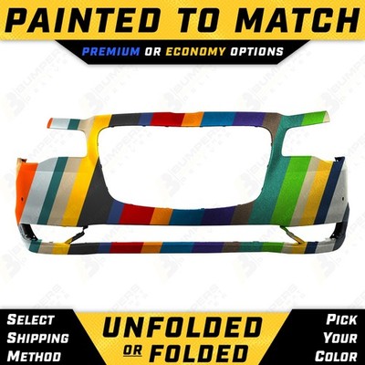 NEW Painted To Match - Front Bumper for 2015-2023 Chrysler 300 w/ Park Assist