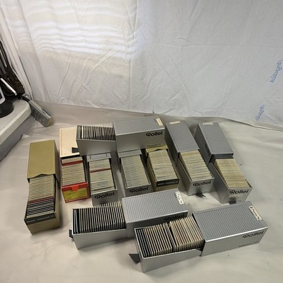 Vintage Rollei Magazin 77!!! lot of 10 each is filled full of slides.