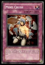 mind crush yugioh card YU-GI-OH! - (LCYW-EN295) - Legendary Collection 3: Yugi's World - Unlimited Edition Yu-Gi-Oh Throwback Tuesday | Mind