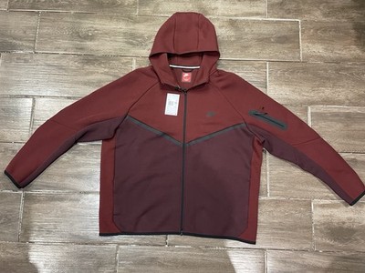 Nike Tech Fleece Windrunner Hoodie Dark Team Red Men s XXL Jacket HV0949-619