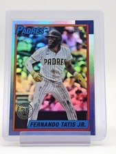 FERNANDO TATIS JR 2025 TOPPS 1990 35TH ANNIV RAINBOW FOIL #U90-23 Q6573