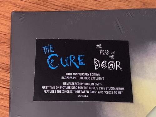 NEW RECORD STORE DAY 2025 RSD THE CURE THE HEAD ON THE DOOR PICTURE DISC VINYL - Picture 6 of 7