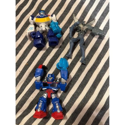 Hasbro Transformers Animated Action Figure Lot Optimus Prime Jazz Prowl 2008