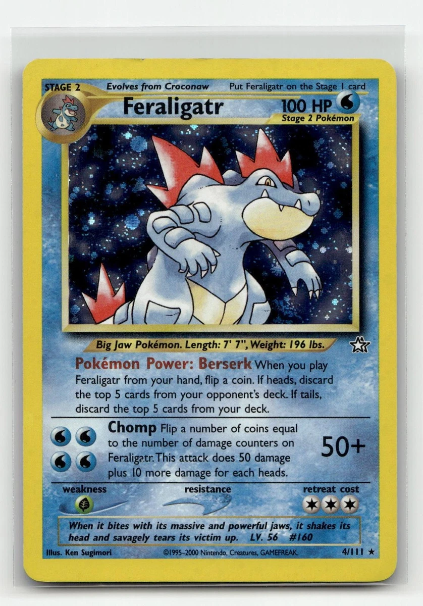 Pokémon TCG Neo Genesis Individual Collectible Card Game Cards for sale