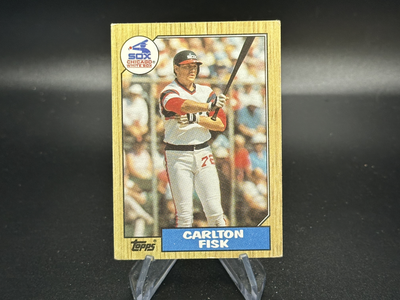 Carlton Fisk - 1986 Chicago White Sox - 756 1987 Topps | eBay