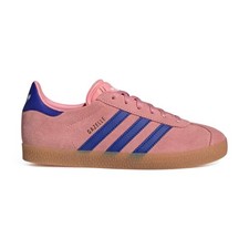 BIG KIDS GRADE SCHOOL ADIDAS BIG KIDS GAZELLE J SEMI PINK/BLUE IG9153-SIZE 6
